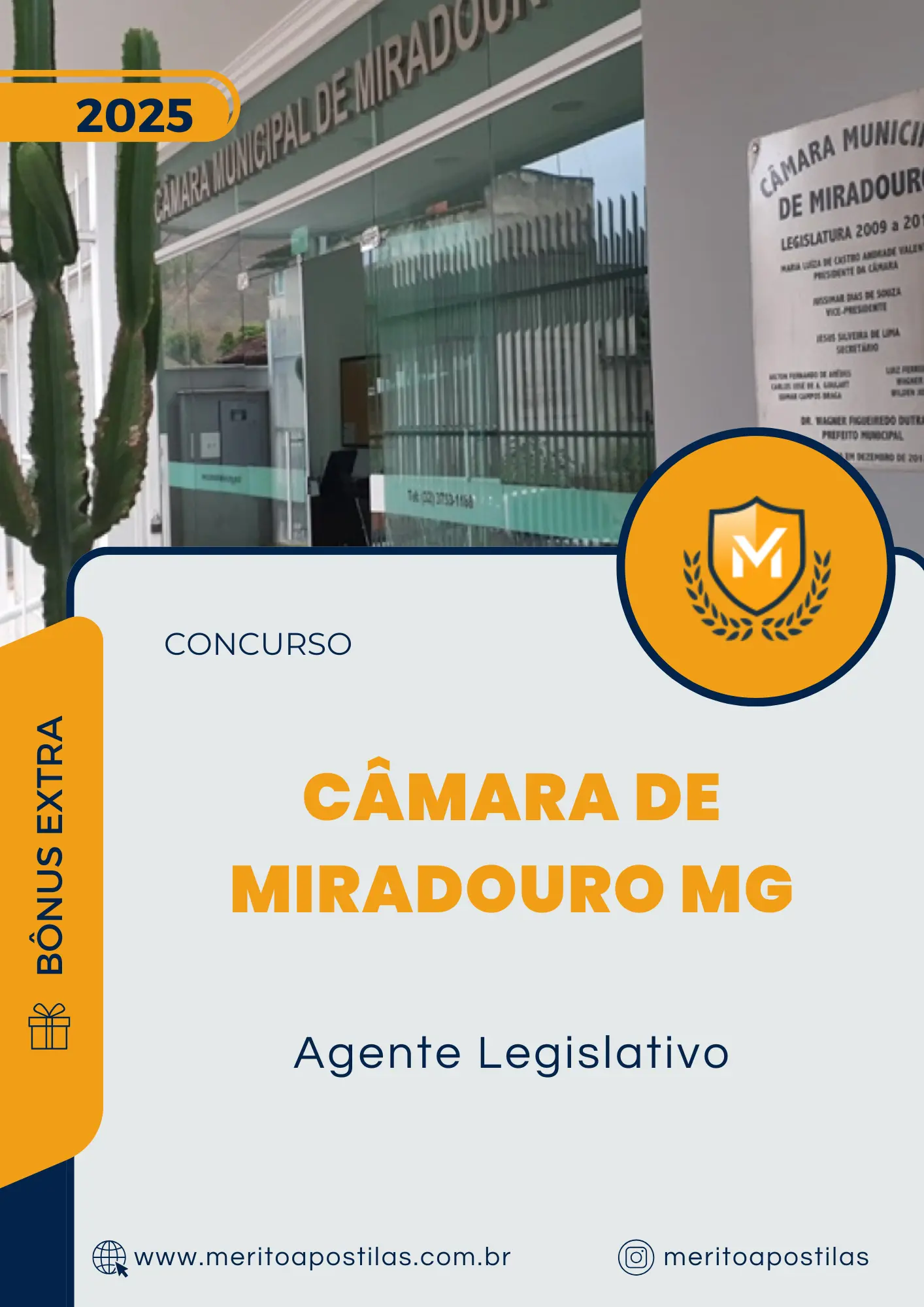 Apostila Agente Legislativo Câmara de Miradouro MG 2025