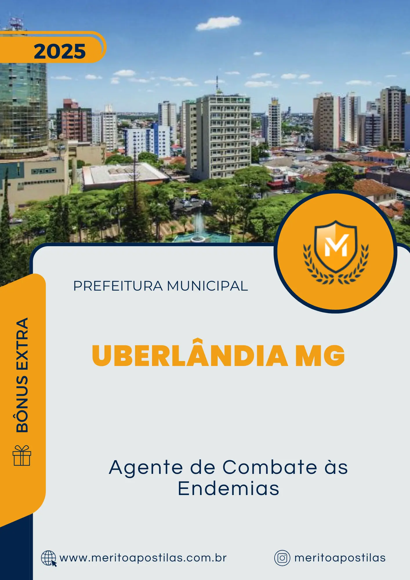 Apostila Agente de Combate às Endemias Prefeitura de Uberlândia MG 2025