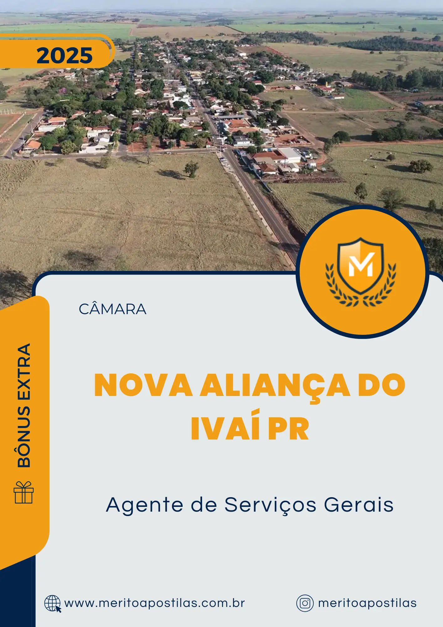 Apostila Agente de Serviços Gerais Câmara Legislativa de Nova Aliança do Ivaí PR 2025