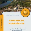 Apostila Agente de Serviços de Alimentação Prefeitura de Santana de Parnaíba SP 2025