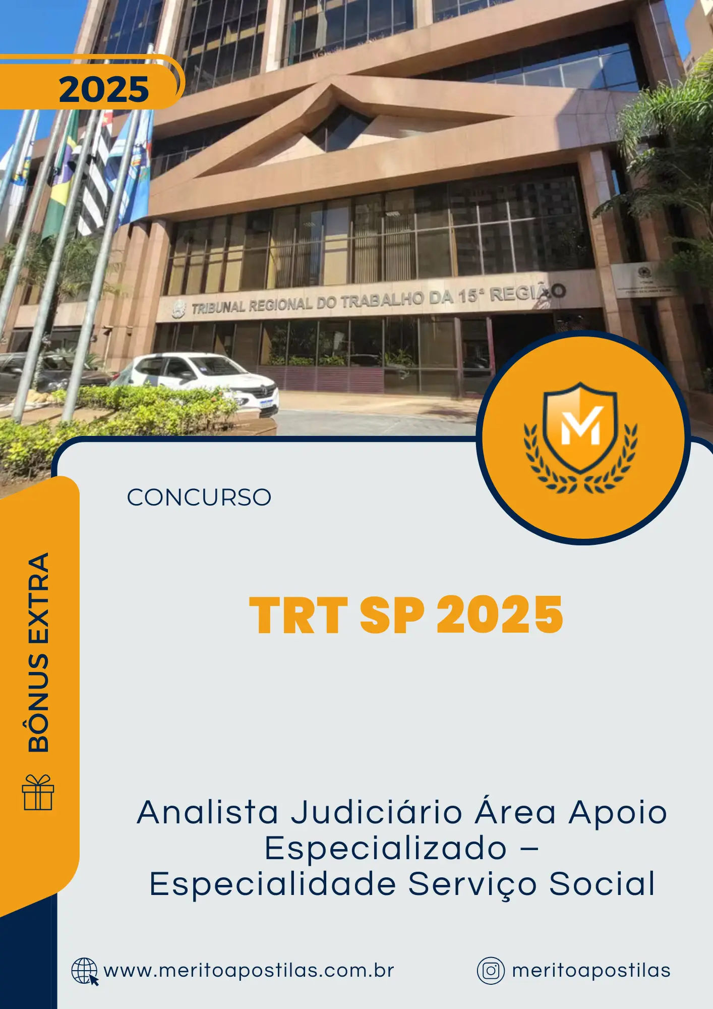 Apostila Analista Judiciário Área Apoio Especializado Especialidade Serviço Social Concurso TRT SP 2025