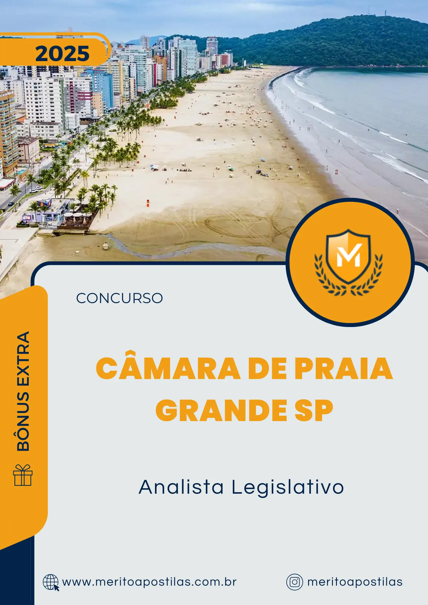 Apostila Analista Legislativo Concurso da Câmara de Praia Grande SP 2025