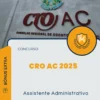 Apostila Assistente Administrativo Concurso CRO AC 2025