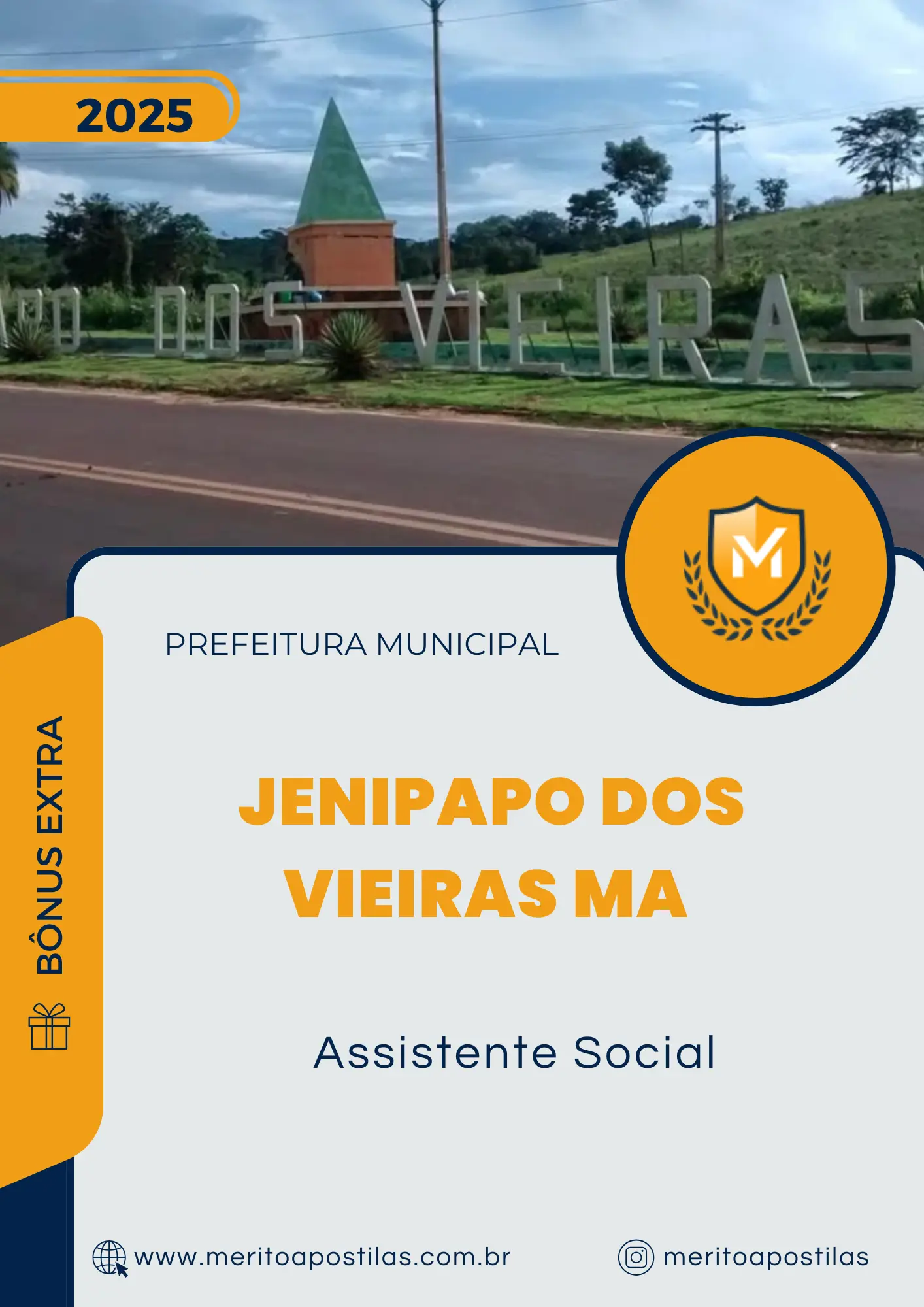 Apostila Assistente Social Prefeitura de Jenipapo dos Vieiras MA 2025