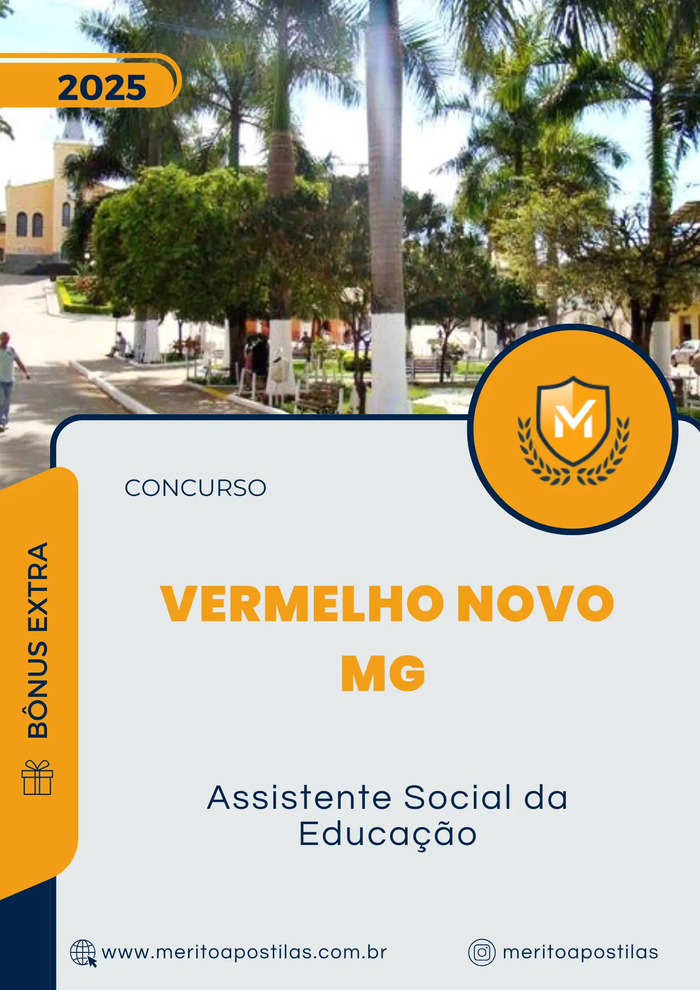 Apostila Assistente Social da Educação Prefeitura de Vermelho Novo MG 2025