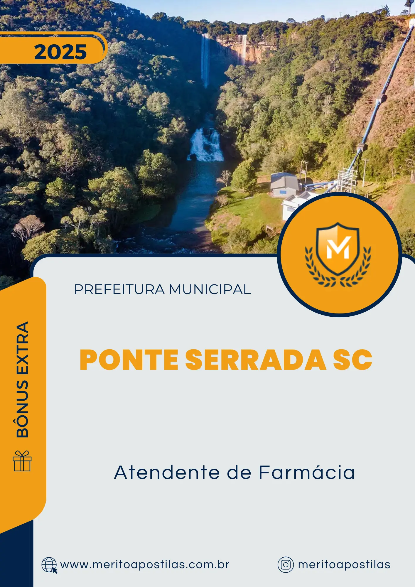 Apostila Atendente de Farmácia Prefeitura de Ponte Serrada SC 2025