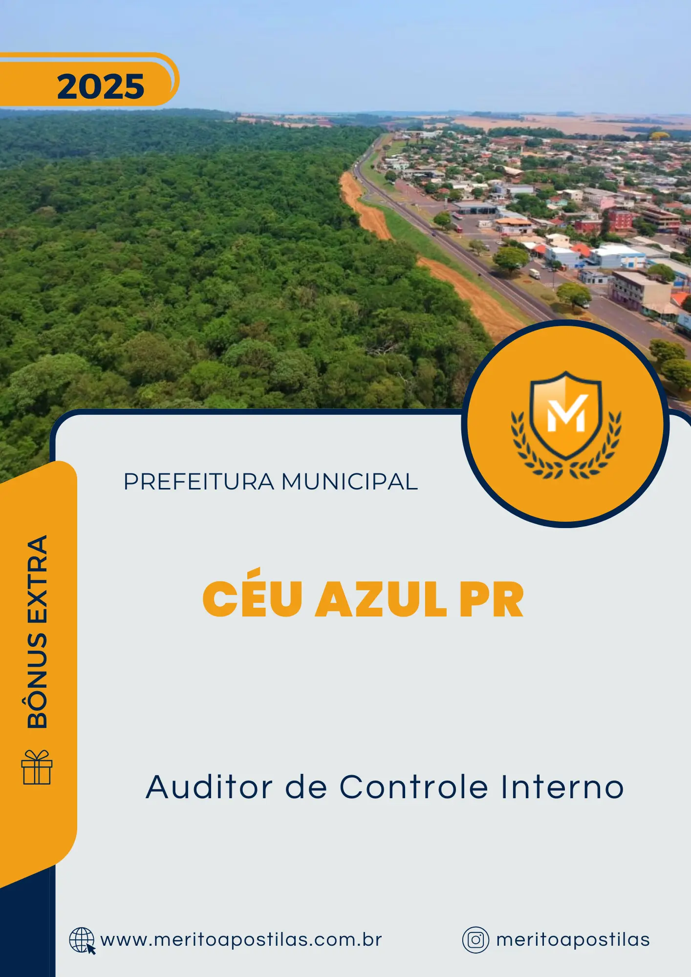 Apostila Auditor de Controle Interno Prefeitura de Céu Azul PR 2025