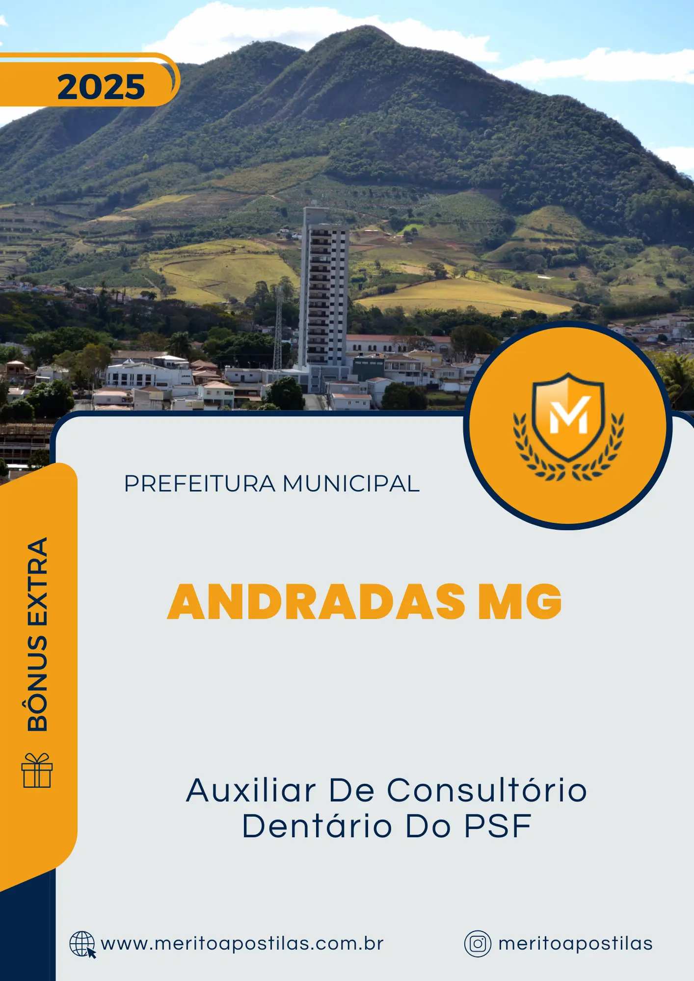 Apostila Auxiliar De Consultório Dentário Do PSF Prefeitura de Andradas MG 2025