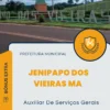 Apostila Auxiliar De Serviços Gerais Prefeitura de Jenipapo dos Vieiras MA 2025