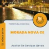 Apostila Auxiliar De Serviços Gerais Prefeitura de Morada Nova CE 2025