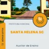 Apostila Auxiliar de Ensino Prefeitura de Santa Helena SC 2025