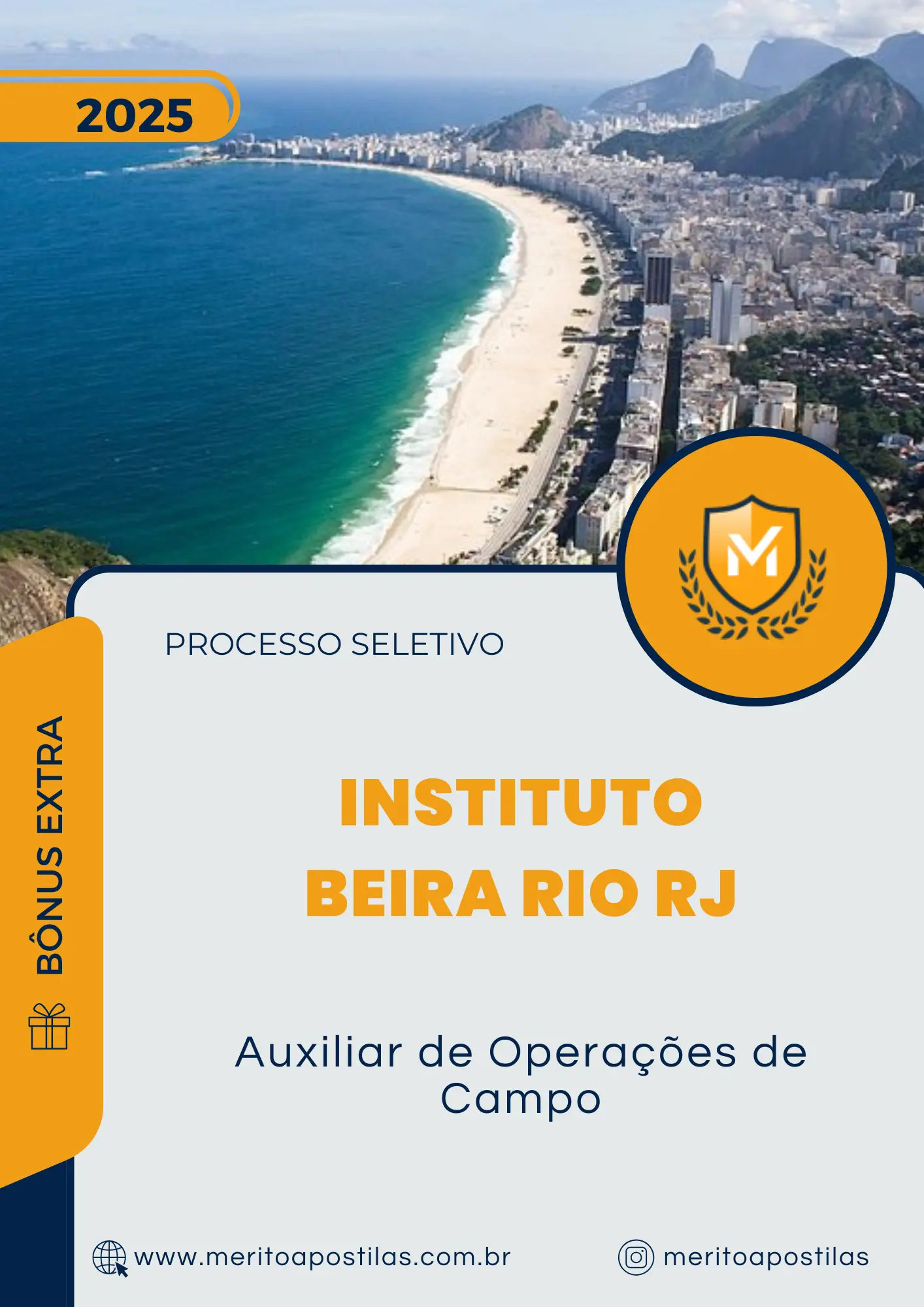 Apostila Auxiliar de Operações de Campo Processo Seletivo Instituto Beira Rio RJ 2025