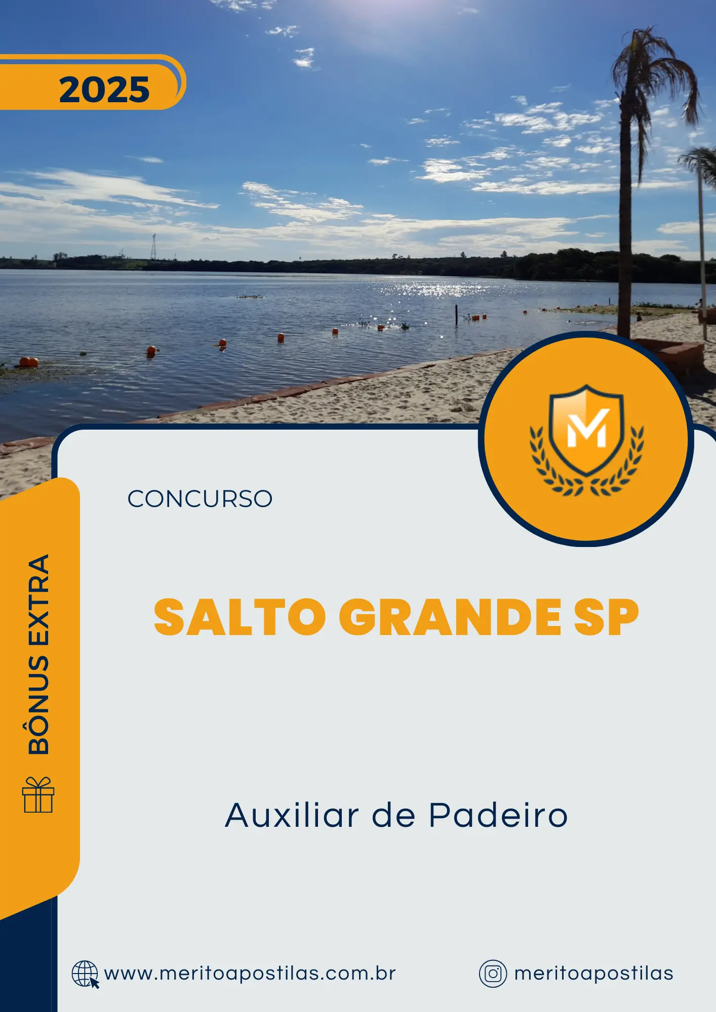 Apostila Auxiliar de Padeiro Prefeitura de Salto Grande SP 2025