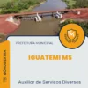 Apostila Auxiliar de Serviços Diversos Prefeitura de Iguatemi MS 2025