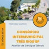 Apostila Auxiliar de Serviços Gerais Consórcio Intermunicipal Três Rios SP 2025