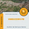 Apostila Auxiliar de Serviços Gerais Prefeitura de Umbuzeiro PB 2025
