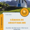 Apostila Auxiliar de Serviços Internos e Externos Câmara de Aracitaba MG 2025