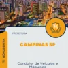Apostila Condutor de Veículos e Máquinas Prefeitura de Campinas SP 2025