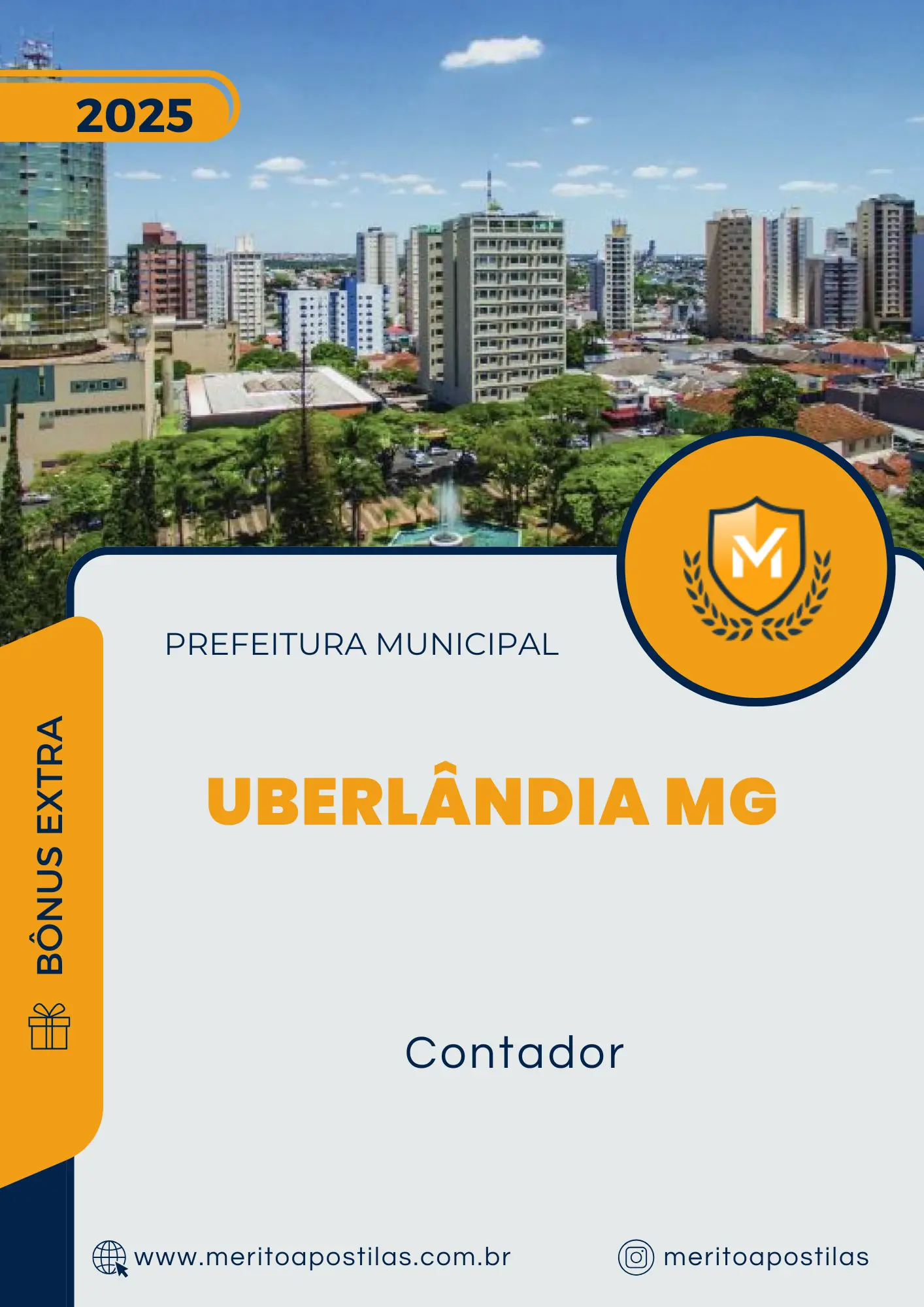 Apostila Contador Prefeitura de Uberlândia MG 2025