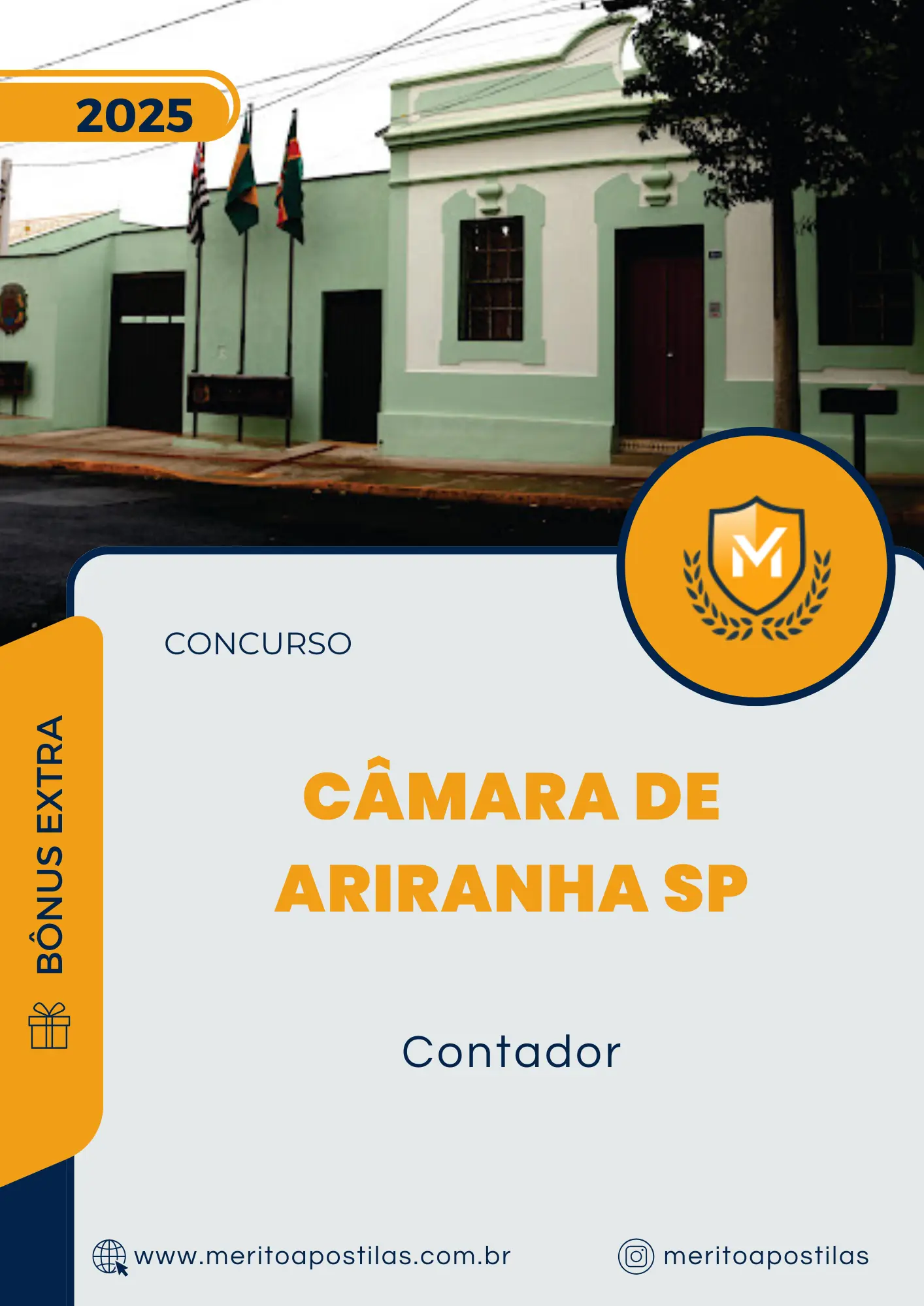 Apostila Contador Concurso Câmara de Ariranha SP 2025