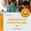 Apostila Contador Consórcio de Saúde 8 de Abril SP 2025