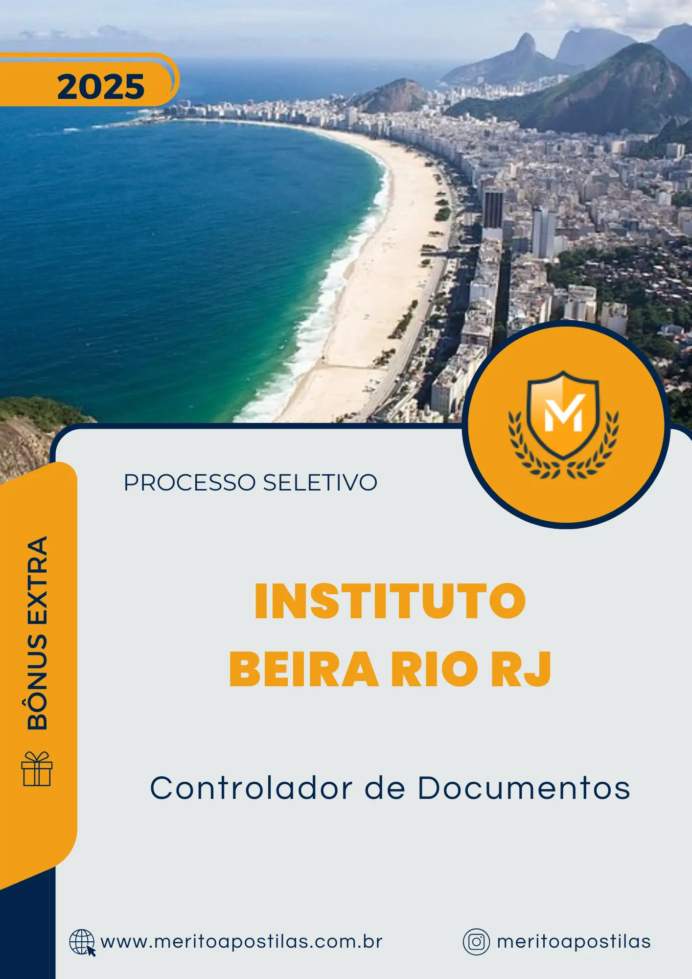Apostila Controlador de Documentos Processo Seletivo Instituto Beira Rio RJ 2025