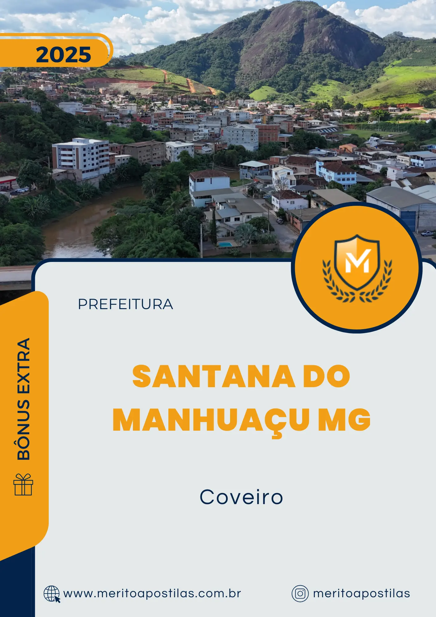 Apostila Coveiro Prefeitura Santana do Manhuaçu MG 2025