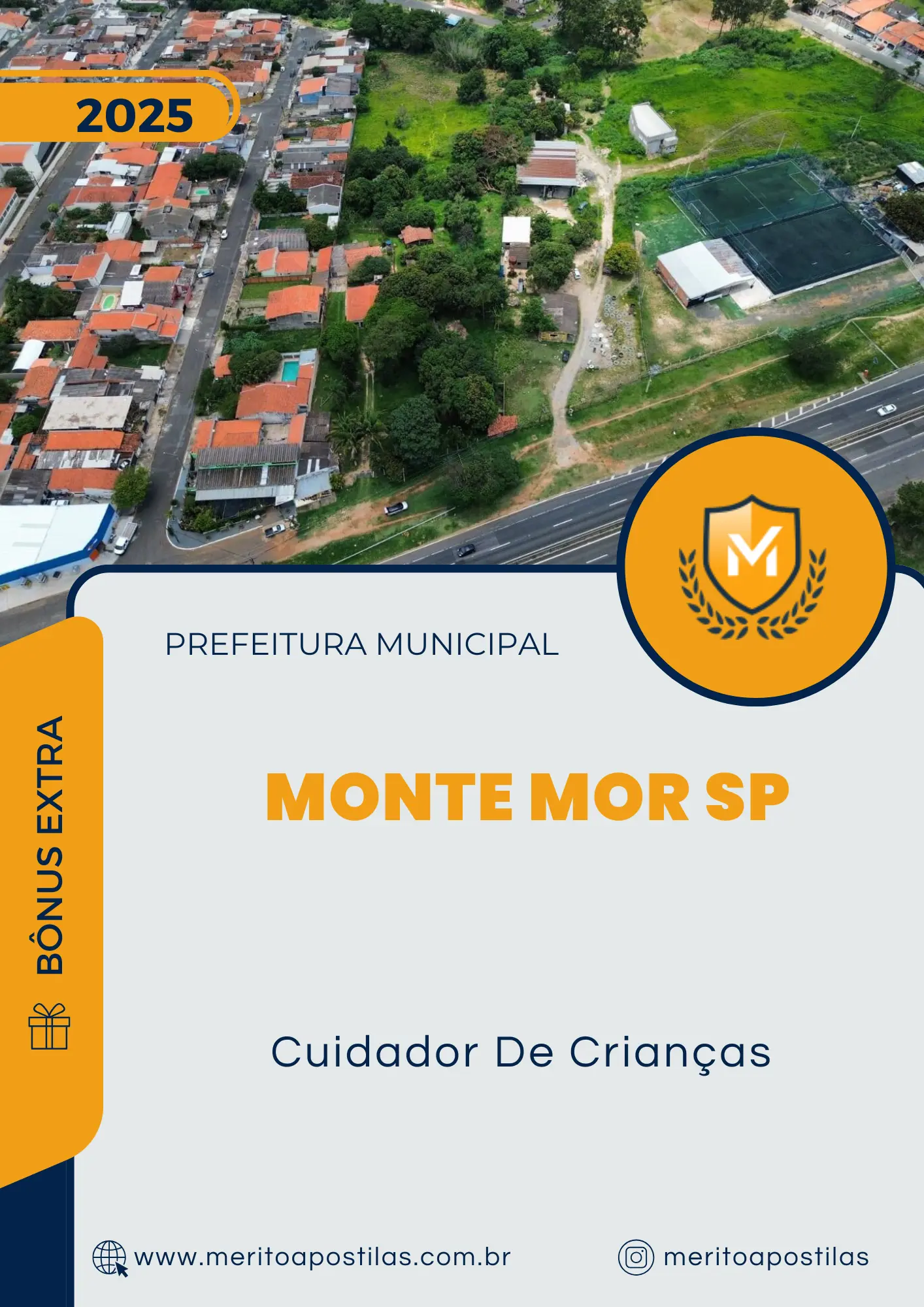 Apostila Cuidador De Crianças Prefeitura de Monte Mor SP 2025