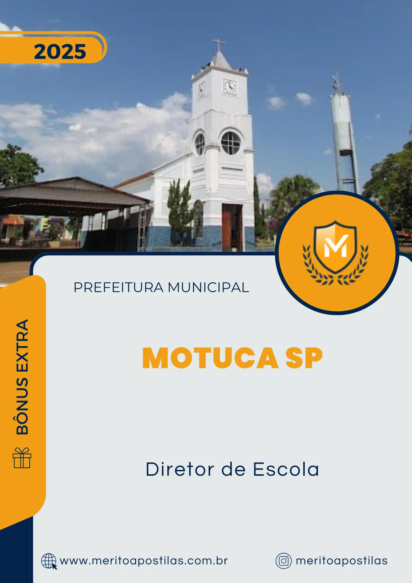 Apostila Diretor de Escola Prefeitura de Motuca SP 2025