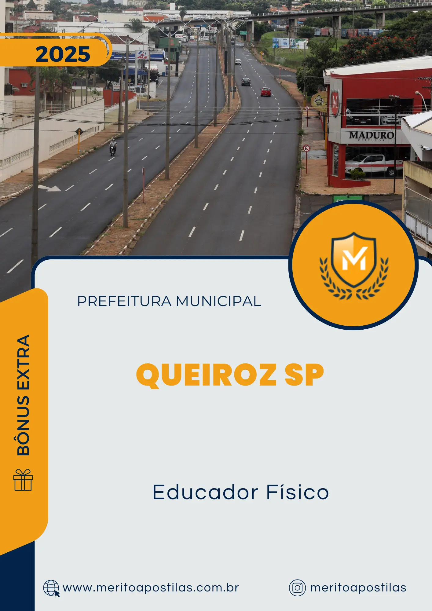 Apostila Educador Físico Prefeitura de Queiroz SP 2025