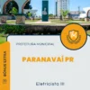 Apostila Eletricista III Prefeitura de Paranavaí PR 2025