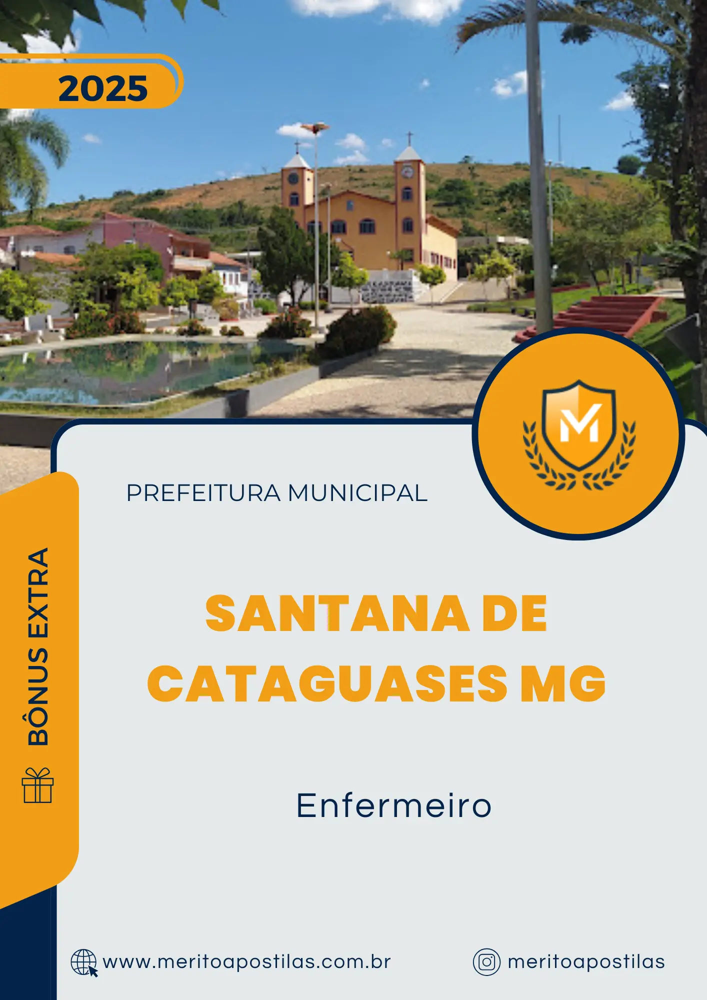 Apostila Enfermeiro Prefeitura de Santana de Cataguases MG 2025