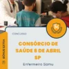 Apostila Enfermeiro Samu Consórcio de Saúde 8 de Abril SP 2025