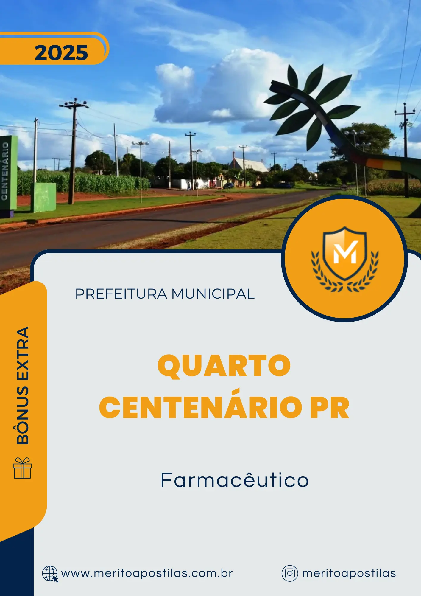 Apostila Farmacêutico Prefeitura de Quarto Centenário PR 2025