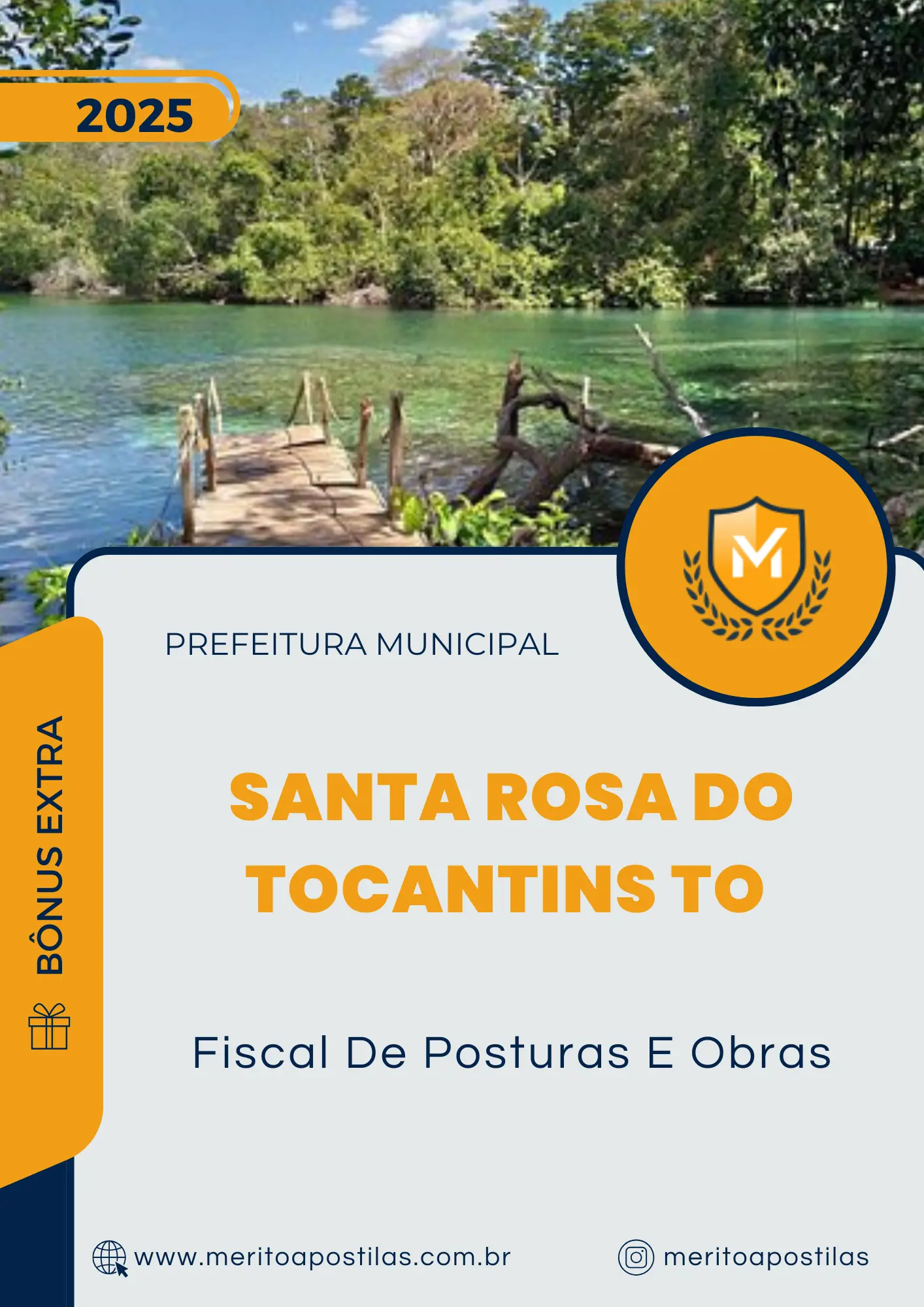 Apostila Fiscal De Posturas E Obras Prefeitura Santa Rosa do Tocantins TO 2025