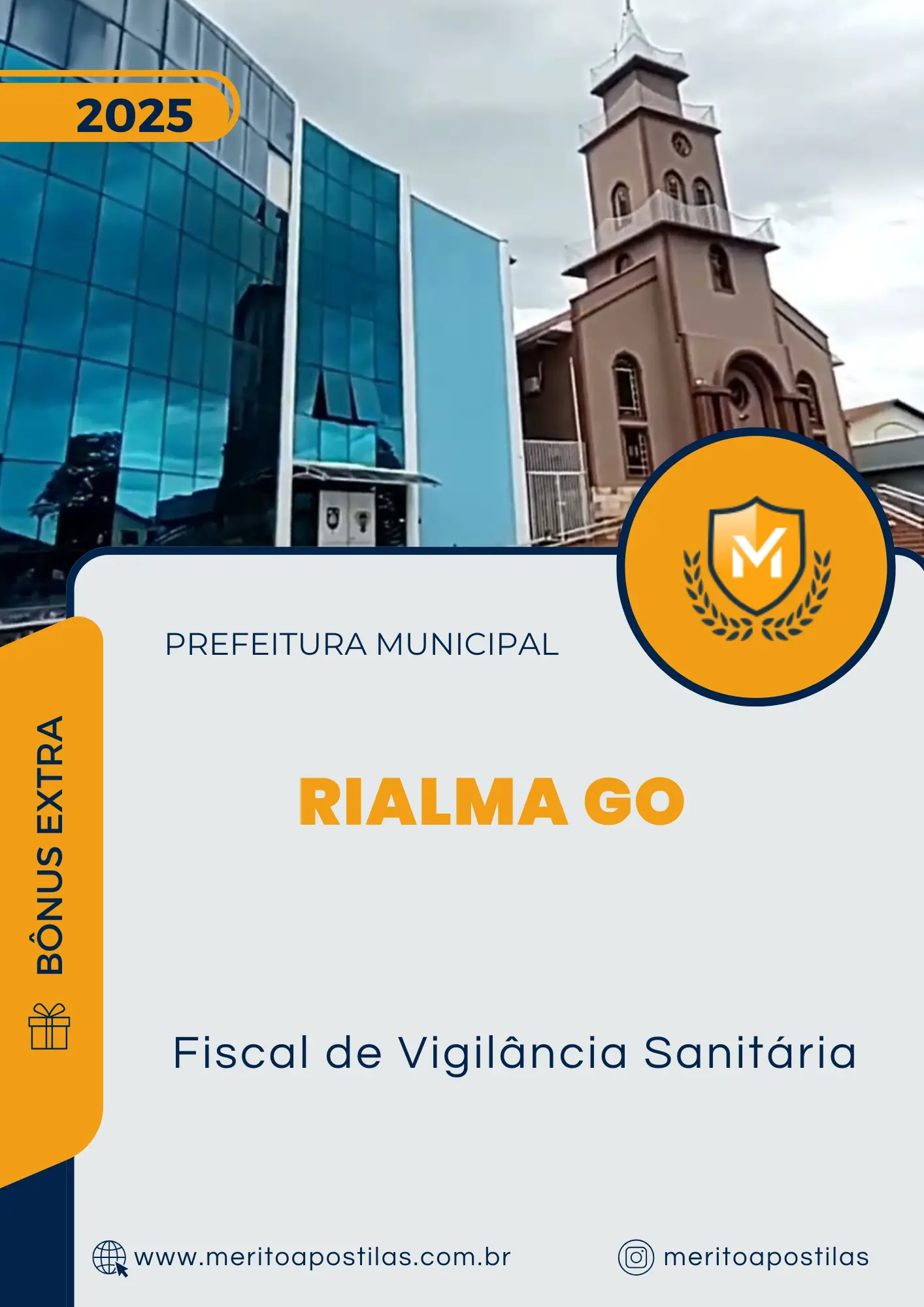 Apostila Fiscal de Vigilância Sanitária Prefeitura de Rialma GO 2025