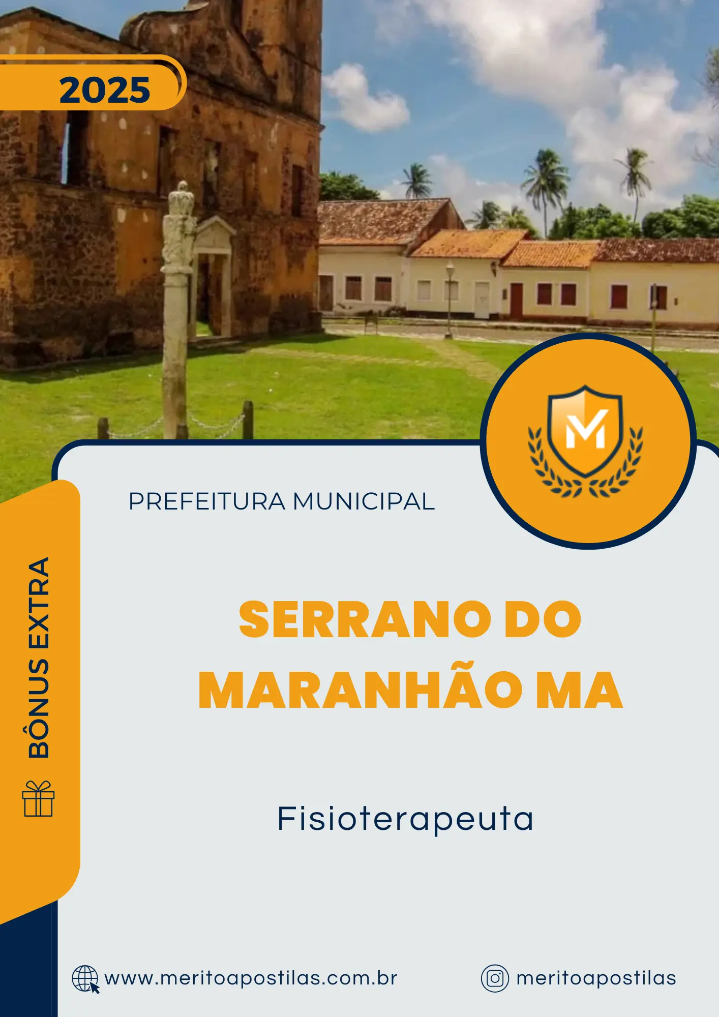 Apostila Fisioterapeuta Prefeitura de Serrano do Maranhão MA 2025