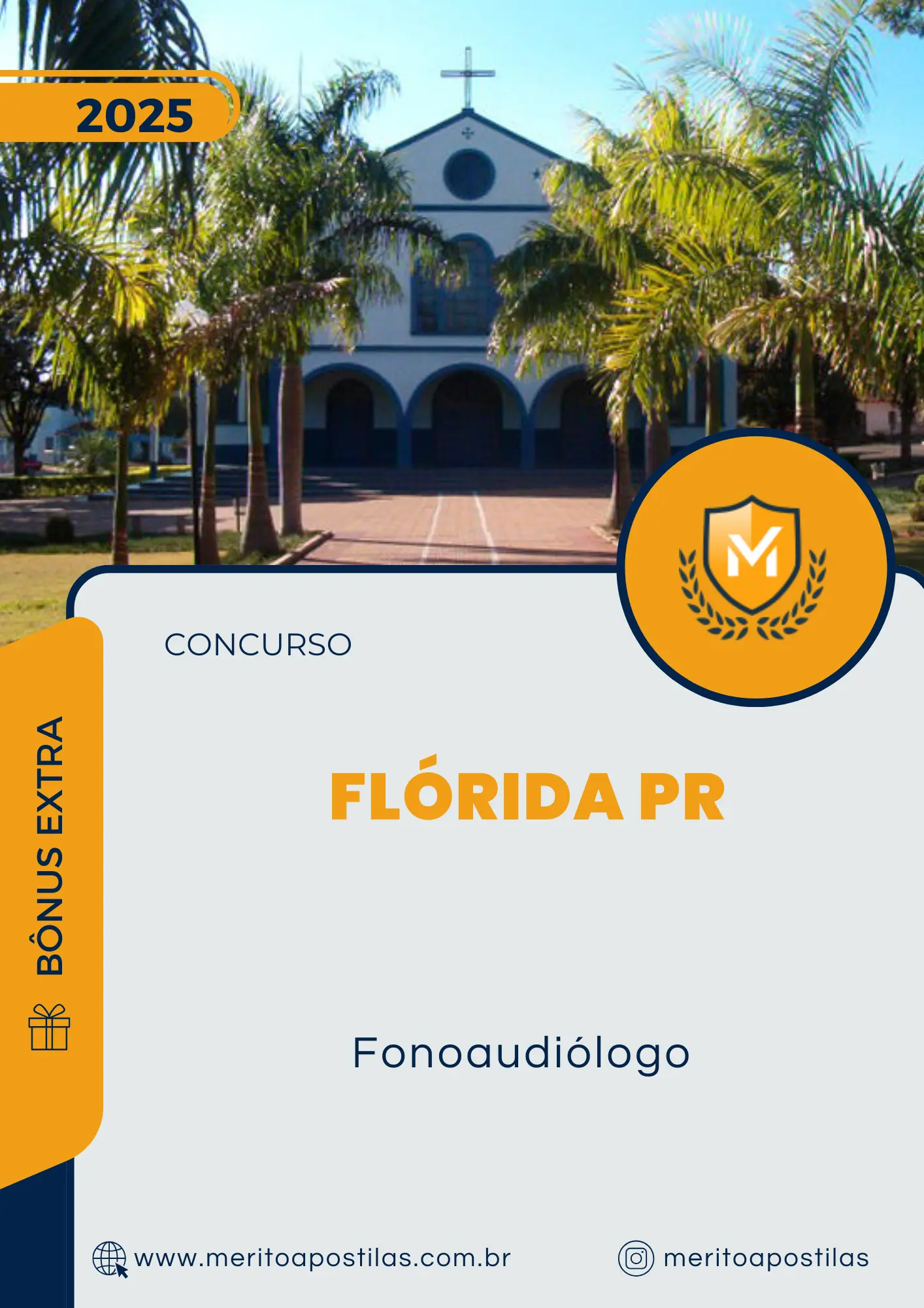 Apostila Fonoaudiólogo Concurso Flórida PR 2025