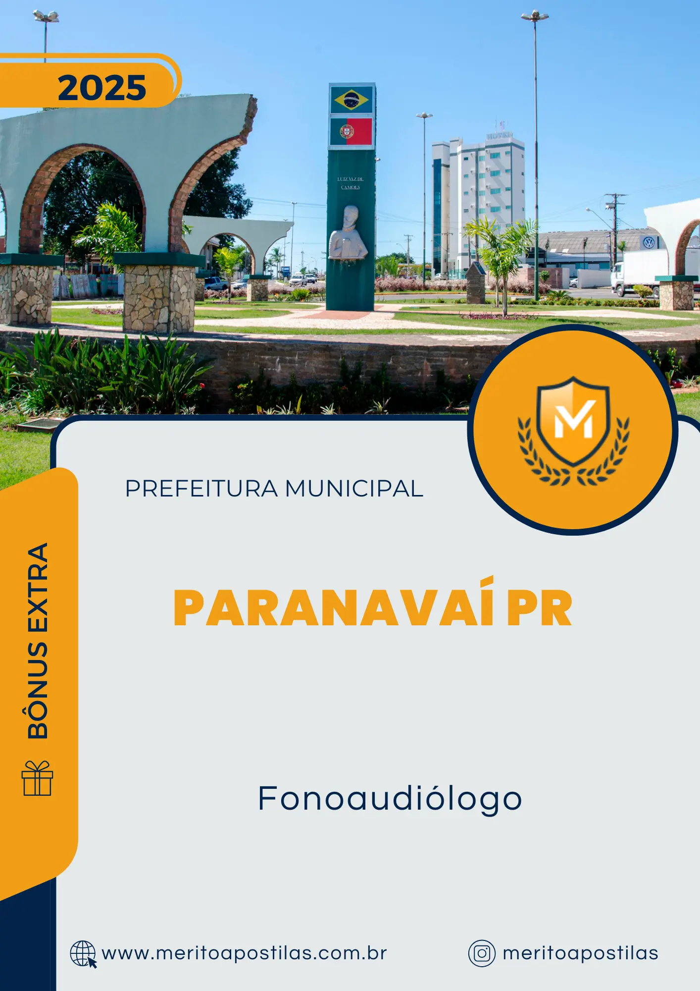 Apostila Fonoaudiólogo Prefeitura de Paranavaí PR 2025