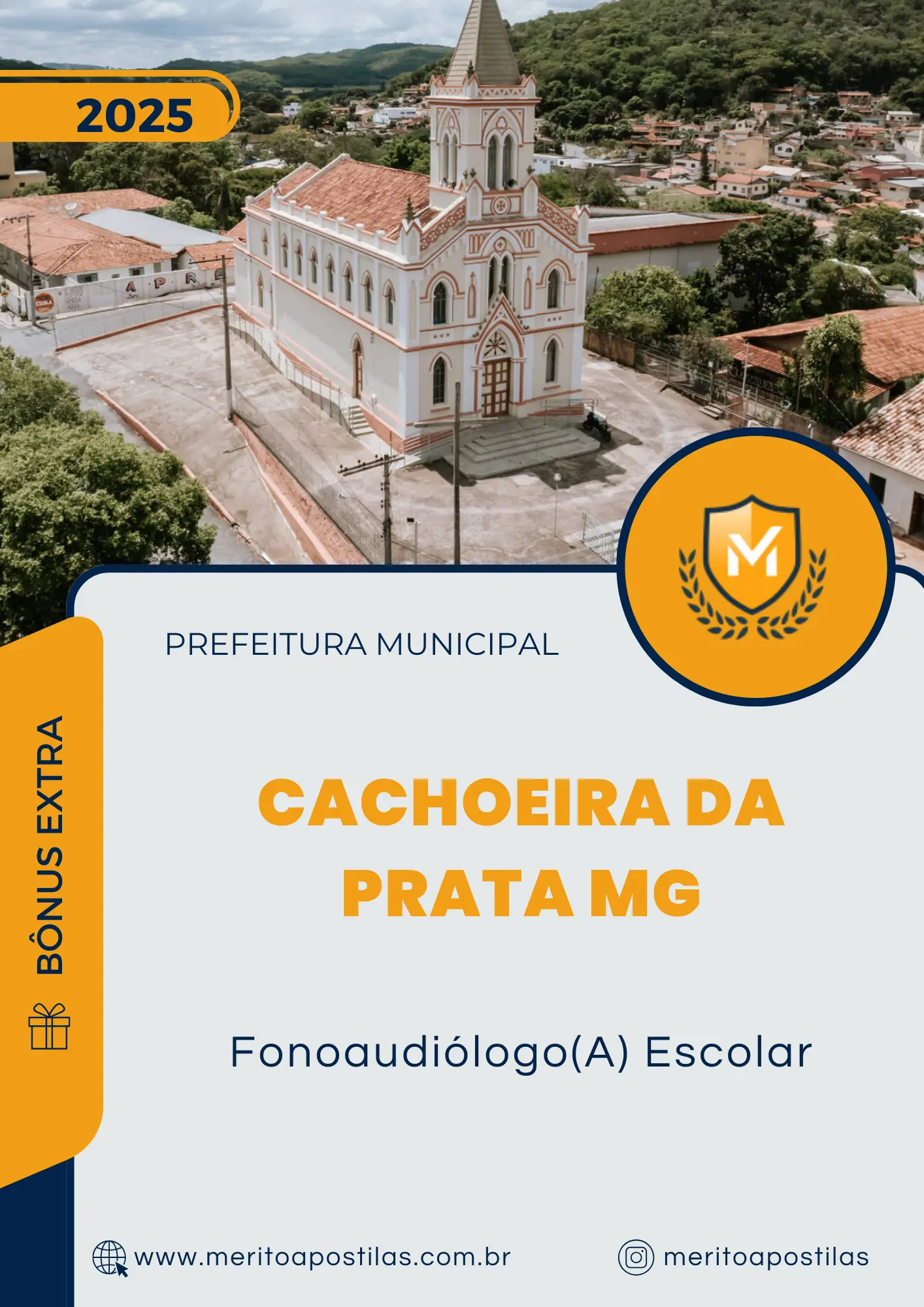Apostila Fonoaudiólogo Escolar Prefeitura de Cachoeira da Prata MG 2025