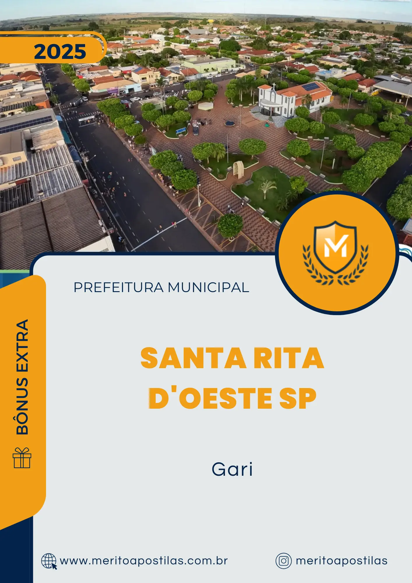 Apostila Gari Prefeitura de Santa Rita d'Oeste SP 2025