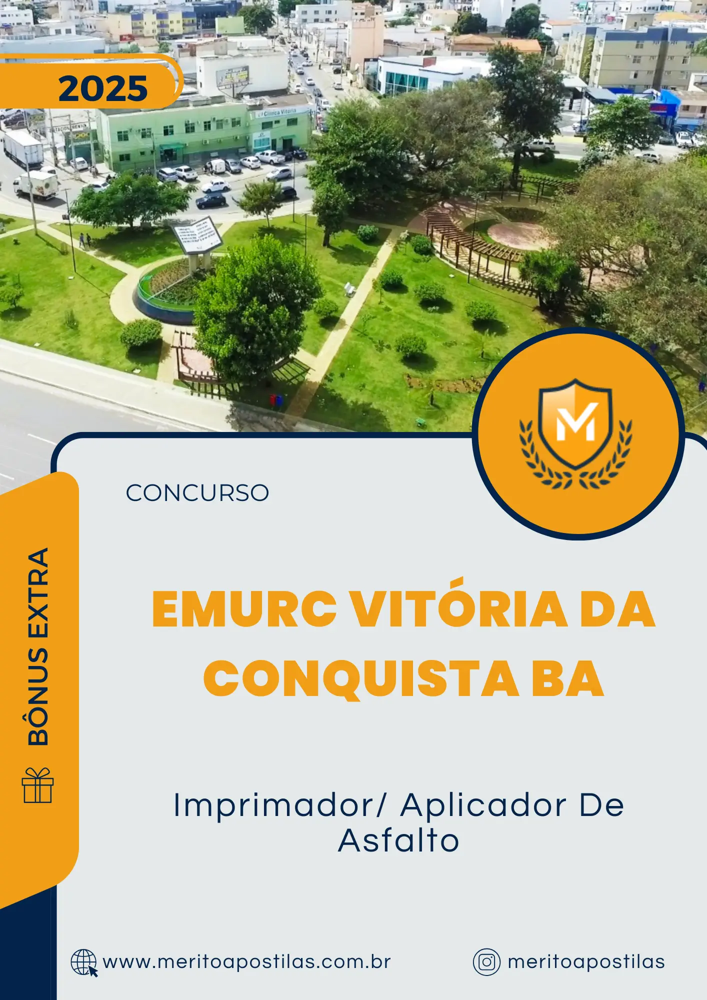 Apostila Imprimador Aplicador De Asfalto Concurso EMURC Vitória da Conquista BA 2025