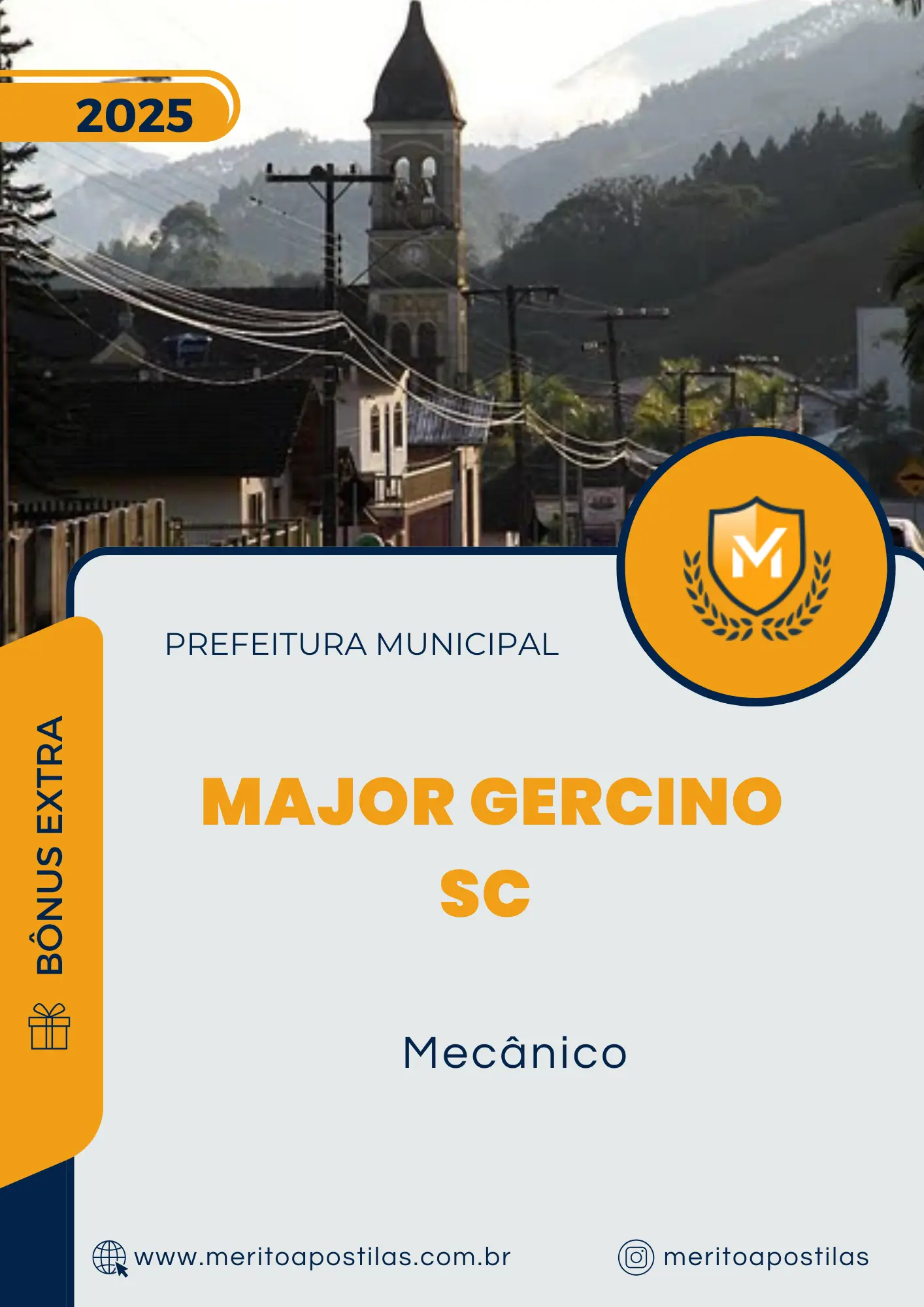 Apostila Mecânico Prefeitura de Major Gercino SC 2025