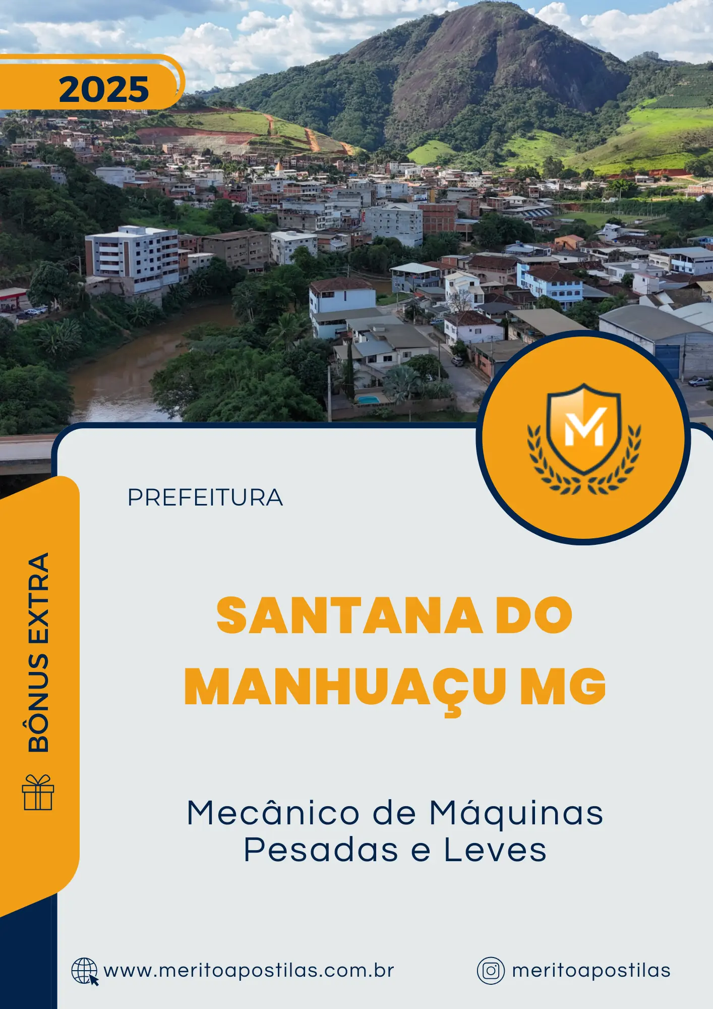 Apostila Mecânico de Máquinas Pesadas e Leves Prefeitura Santana do Manhuaçu MG 2025