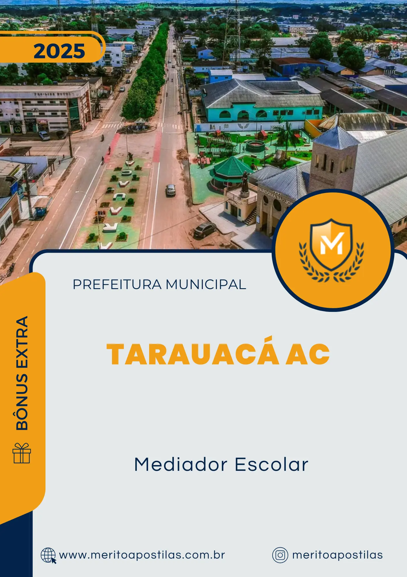 Apostila Mediador Escolar Prefeitura de Tarauacá AC 2025
