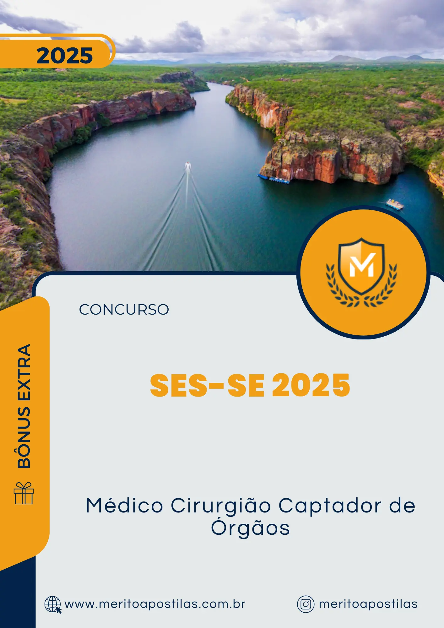 Apostila Médico Cirurgião Captador de Órgãos Concurso SES SE 2025