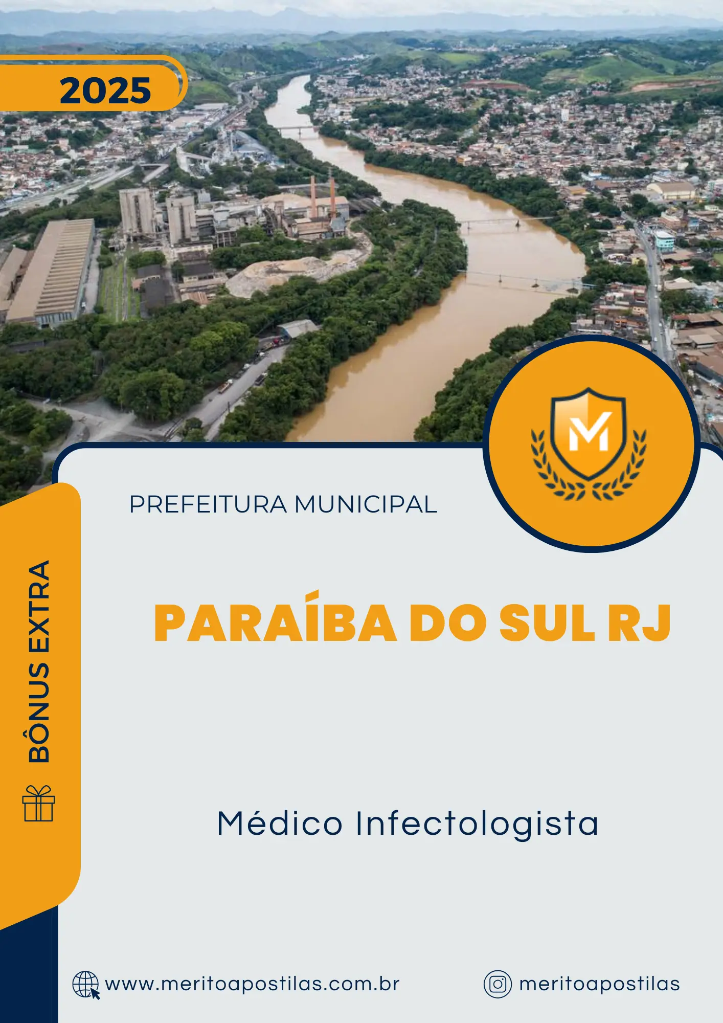 Apostila Médico Infectologista Prefeitura de Paraíba do Sul RJ 2025