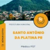 Apostila Médico PSF Prefeitura de Santo Antônio da Platina PR 2025