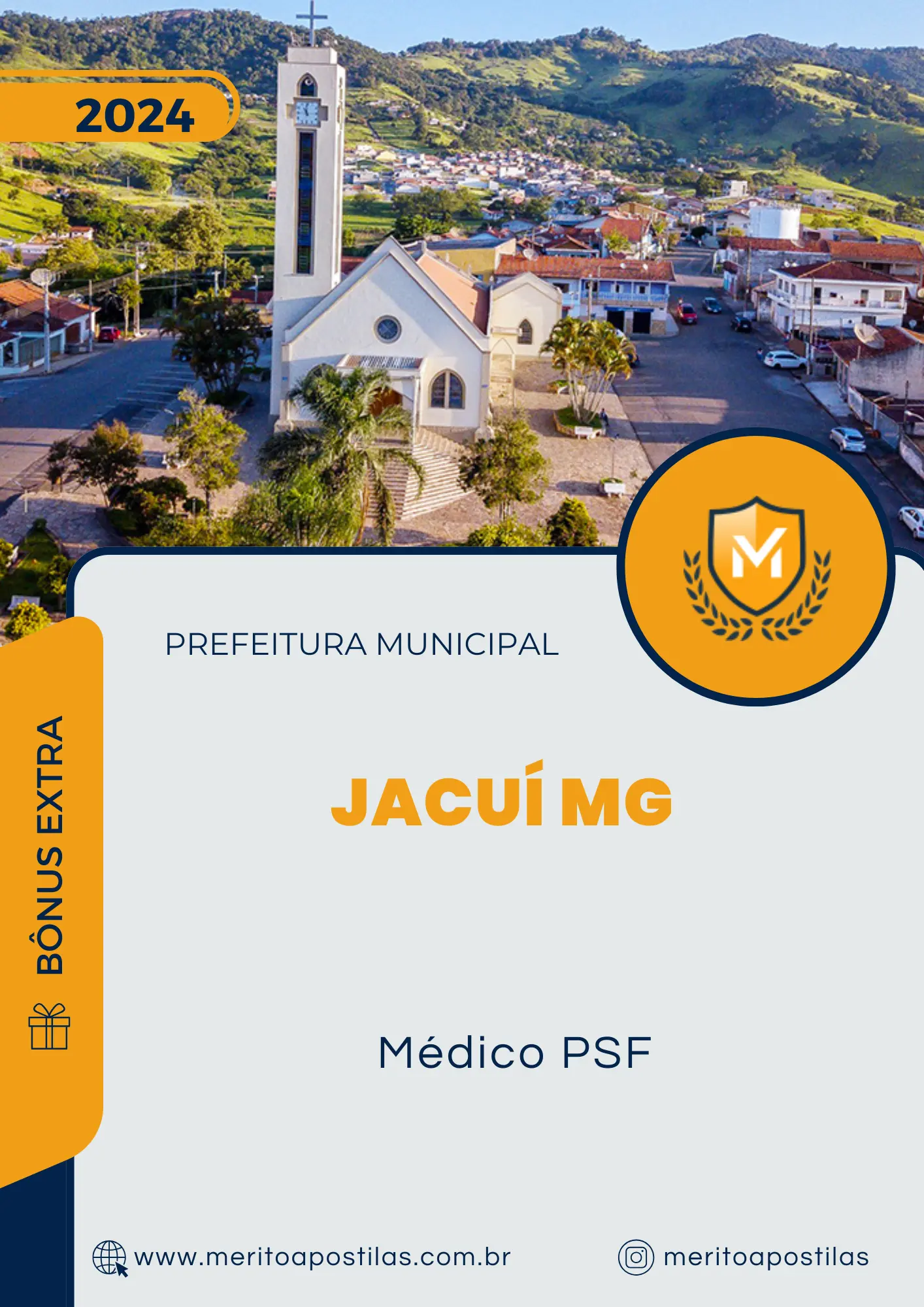 Apostila Médico PSF Prefeitura de Jacuí MG 2025