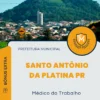 Apostila Médico do Trabalho Prefeitura de Santo Antônio da Platina PR 2025